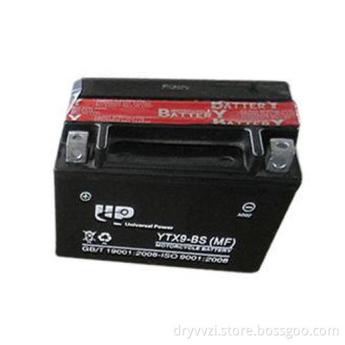 Maintanence Free YTX9-BS AGM Motorcycle Battery 12v 8ah lea